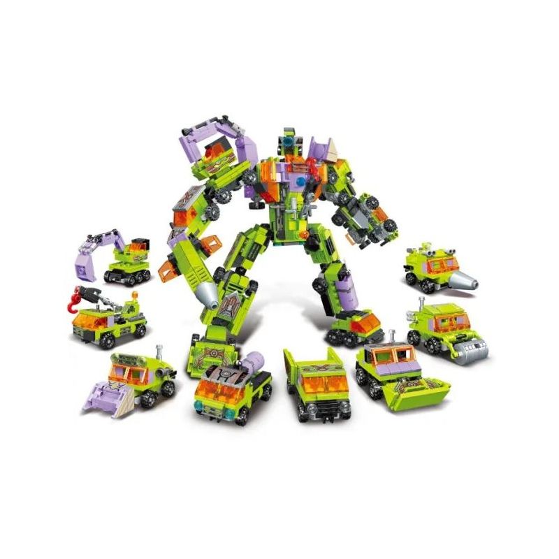 MINGDI 9015 non  CƠ KHÍ KỸ THUẬT bộ đồ chơi xếp lắp ráp ghép mô hình Creator ENGINEERING MECHA Sáng Tạo 660 khối