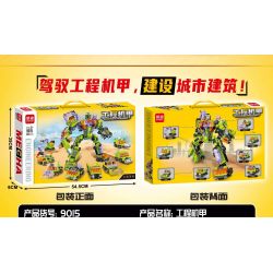 MINGDI 9015 non  CƠ KHÍ KỸ THUẬT bộ đồ chơi xếp lắp ráp ghép mô hình Creator ENGINEERING MECHA Sáng Tạo 660 khối