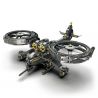ZHEGAO QJ5001 5001 non  HOTTEVE. bộ đồ chơi xếp lắp ráp ghép mô hình Avatar GHOST HELICOPTER 1093 khối