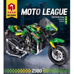 JUHANG TECHNOLOGY 82004 non  KAWASAKIZ900 bộ đồ chơi xếp lắp ráp ghép mô hình  KAWASAKI Z900 Kỹ Thuật Công Nghệ Cao Mô Hình Phương Tiện 776 khối