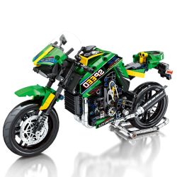 JUHANG TECHNOLOGY 82004 non  KAWASAKIZ900 bộ đồ chơi xếp lắp ráp ghép mô hình  KAWASAKI Z900 Kỹ Thuật Công Nghệ Cao Mô Hình Phương Tiện 776 khối