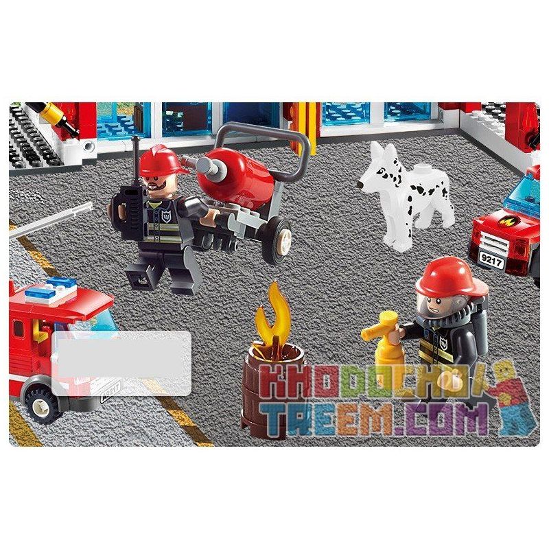 GUDI 9217 non  ĐỘI CỨU HỎA SỞ bộ đồ chơi xếp lắp ráp ghép mô hình City FIREMAN FIRE ADMINISTRARION Thành Phố 874 khối GUDI 9217 non  ĐỘI CỨU HỎA SỞ bộ đồ chơi xếp lắp ráp ghép mô hình City FIREMAN FIRE ADMINISTRARION Thành Phố 874 khối