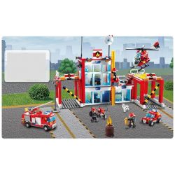 GUDI 9217 non  ĐỘI CỨU HỎA SỞ bộ đồ chơi xếp lắp ráp ghép mô hình City FIREMAN FIRE ADMINISTRARION Thành Phố 874 khối GUDI 9217 non  ĐỘI CỨU HỎA SỞ bộ đồ chơi xếp lắp ráp ghép mô hình City FIREMAN FIRE ADMINISTRARION Thành Phố 874 khối