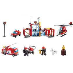 GUDI 9217 non  ĐỘI CỨU HỎA SỞ bộ đồ chơi xếp lắp ráp ghép mô hình City FIREMAN FIRE ADMINISTRARION Thành Phố 874 khối GUDI 9217 non  ĐỘI CỨU HỎA SỞ bộ đồ chơi xếp lắp ráp ghép mô hình City FIREMAN FIRE ADMINISTRARION Thành Phố 874 khối