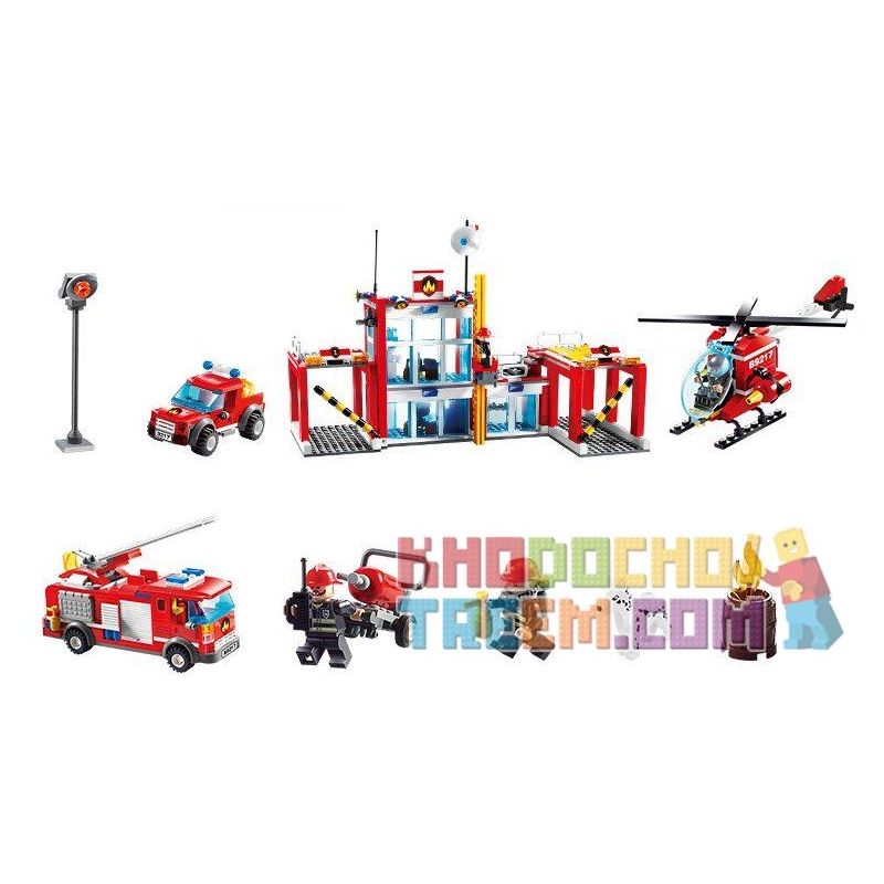 GUDI 9217 non  ĐỘI CỨU HỎA SỞ bộ đồ chơi xếp lắp ráp ghép mô hình City FIREMAN FIRE ADMINISTRARION Thành Phố 874 khối GUDI 9217 non  ĐỘI CỨU HỎA SỞ bộ đồ chơi xếp lắp ráp ghép mô hình City FIREMAN FIRE ADMINISTRARION Thành Phố 874 khối