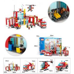 GUDI 9217 non  ĐỘI CỨU HỎA SỞ bộ đồ chơi xếp lắp ráp ghép mô hình City FIREMAN FIRE ADMINISTRARION Thành Phố 874 khối GUDI 9217 non  ĐỘI CỨU HỎA SỞ bộ đồ chơi xếp lắp ráp ghép mô hình City FIREMAN FIRE ADMINISTRARION Thành Phố 874 khối