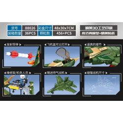 LEYI 88026 non  MÁY BAY CHIẾN ĐẤU F-14D TOMCAT bộ đồ chơi xếp lắp ráp ghép mô hình Military Army F-14 FIGHTER Quân Sự Bộ Đội 456 khối