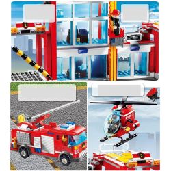 GUDI 9217 non  ĐỘI CỨU HỎA SỞ bộ đồ chơi xếp lắp ráp ghép mô hình City FIREMAN FIRE ADMINISTRARION Thành Phố 874 khối GUDI 9217 non  ĐỘI CỨU HỎA SỞ bộ đồ chơi xếp lắp ráp ghép mô hình City FIREMAN FIRE ADMINISTRARION Thành Phố 874 khối