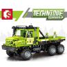 SEMBO 709950 non  SAITO XE TẢI bộ đồ chơi xếp lắp ráp ghép mô hình TECHINQUE 1336 khối