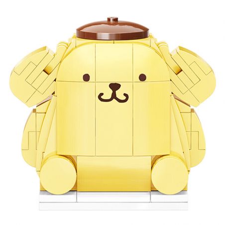 KEEPPLEY K20804 20804 non  CHÓ PUDDING bộ đồ chơi xếp lắp ráp ghép mô hình Movie & Game POMPOM PURIN Phim Và Trò Chơi