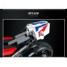 JUHANG TECHNOLOGY 82003 non  MÔ TÔ BMW S1000RR bộ đồ chơi xếp lắp ráp ghép mô hình  Kỹ Thuật Công Nghệ Cao Mô Hình Phương Tiện 768 khối