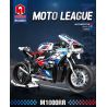 JUHANG TECHNOLOGY 82003 non  MÔ TÔ BMW S1000RR bộ đồ chơi xếp lắp ráp ghép mô hình  Kỹ Thuật Công Nghệ Cao Mô Hình Phương Tiện 768 khối