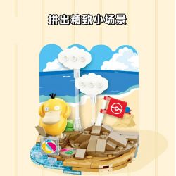 KEEPPLEY K20224 20224 non  POKÉMON GIẤC NGỦ LƯỜI BIẾNG bộ đồ chơi xếp lắp ráp ghép mô hình Movie & Game Phim Và Trò Chơi