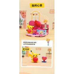 KEEPPLEY K20224 20224 non  POKÉMON GIẤC NGỦ LƯỜI BIẾNG bộ đồ chơi xếp lắp ráp ghép mô hình Movie & Game Phim Và Trò Chơi