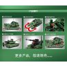 SEMBO 705989 non  XE TĂNG CHIẾN ĐẤU CHỦ LỰC TYPE 99A bộ đồ chơi xếp lắp ráp ghép mô hình Military Army TYPE 99A MAIN BATTLE TANK Quân Sự Bộ Đội 1143 khối