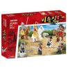 OXFORD JK34624 34624 non  BỘ GIA SÚC bộ đồ chơi xếp lắp ráp ghép mô hình Heroes & Generals Anh Hùng Và Người Thường 80 khối
