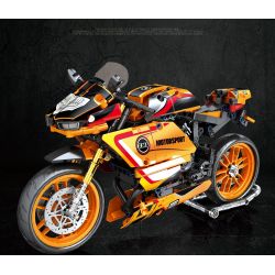 JUHANG TECHNOLOGY 82002 non  MÔ TÔ BMW HP2 bộ đồ chơi xếp lắp ráp ghép mô hình  Kỹ Thuật Công Nghệ Cao Mô Hình Phương Tiện 760 khối