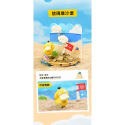 KEEPPLEY K20222 20222 non  POKÉMON TẮM NẮNG THÚ VỊ bộ đồ chơi xếp lắp ráp ghép mô hình Movie & Game Phim Và Trò Chơi