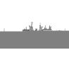 SEMBO 105733 non  KHINH HẠM HẠNG NHẸ 056 bộ đồ chơi xếp lắp ráp ghép mô hình Iron Blood Heavy Equipment TYPE 056 CORVETTE Đặc Nhiệm Máu Và Sắt 750 khối