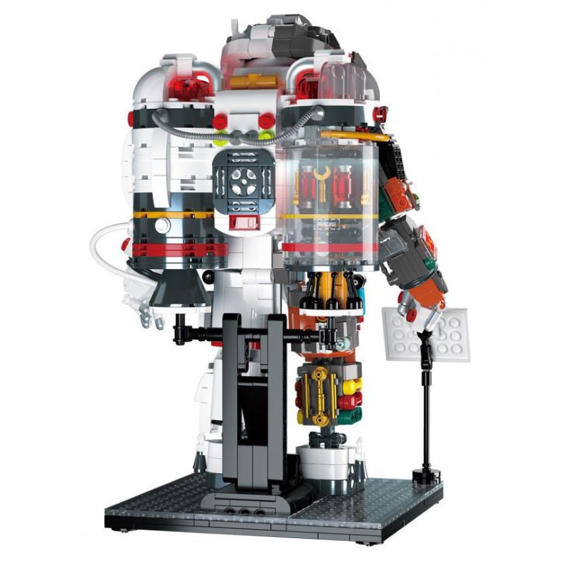 ZHEGAO 632000 non  PHI HÀNH GIA bộ đồ chơi xếp lắp ráp ghép mô hình Movie & Game ASTRONAUT Phim Và Trò Chơi 1434 khối