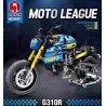 JUHANG TECHNOLOGY 82001 non  MÔ TÔ BMW G310R bộ đồ chơi xếp lắp ráp ghép mô hình  Kỹ Thuật Công Nghệ Cao Mô Hình Phương Tiện 706 khối