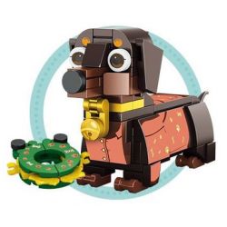 FORANGE FC8283 8283 non  BỮA TIỆC THÚ CƯNG DỄ THƯƠNG 12 LOẠI CORGIS BEAGLES DACHSHUND SHAR-PEIS TRUNG QUỐC HUSKIES SCHNAUZERS MÈO SPHYNX XIÊM CAM TAI GẤP XANH NGẮN MƯỚP MỸ bộ đồ chơi xếp lắp ráp ghép mô hình Creator PET PARTY Sáng Tạo 1527 khối