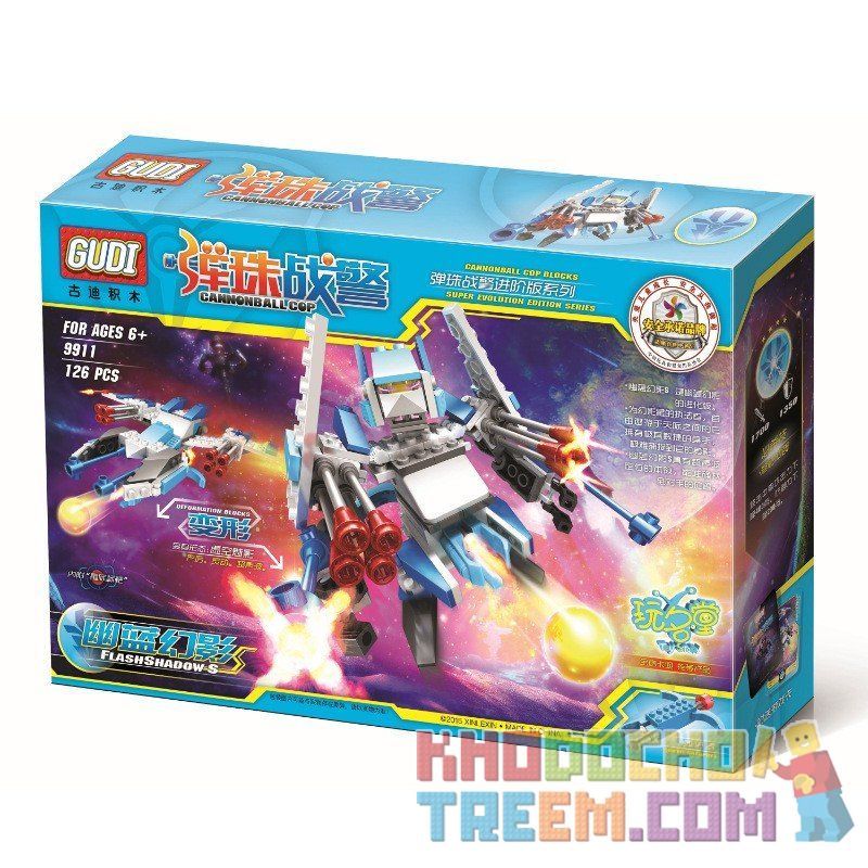 GUDI 9911 non  PINBALL MEN BLUE PHANTOM S bộ đồ chơi xếp lắp ráp ghép mô hình Transformers Robot Đại Chiến Người Máy Biến Hình 126 khối GUDI 9911 non  PINBALL MEN BLUE PHANTOM S bộ đồ chơi xếp lắp ráp ghép mô hình Transformers Robot Đại Chiến Người Máy Biến Hình 126 khối