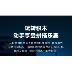 XIAOMI MITU MI ONEBOT OBJBQ63AIQI 63AIQI non  AR GUN. bộ đồ chơi xếp lắp ráp ghép mô hình Súng 1100 khối