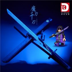 DK 1505 non  NGÀN LƯỠI KIẾM bộ đồ chơi xếp lắp ráp ghép mô hình MAGIC BLADE 853 khối