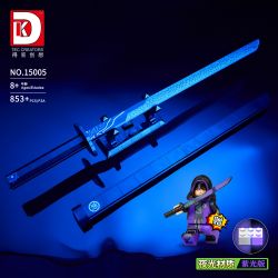 DK 1505 non  NGÀN LƯỠI KIẾM bộ đồ chơi xếp lắp ráp ghép mô hình MAGIC BLADE 853 khối