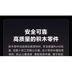 XIAOMI MITU MI ONEBOT OBJBQ63AIQI 63AIQI non  AR GUN. bộ đồ chơi xếp lắp ráp ghép mô hình Súng 1100 khối