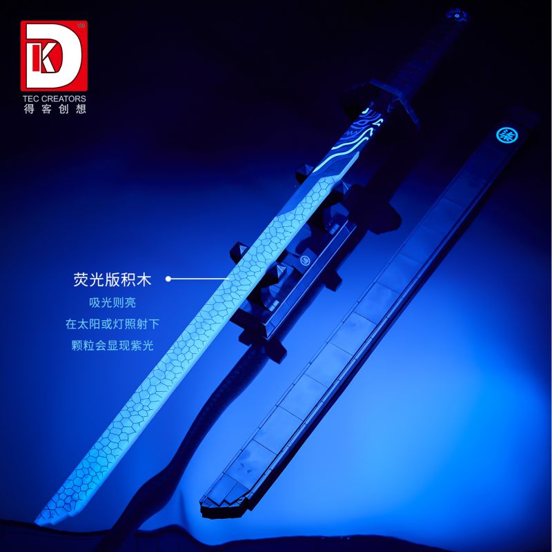 DK 1505 non  NGÀN LƯỠI KIẾM bộ đồ chơi xếp lắp ráp ghép mô hình MAGIC BLADE 853 khối