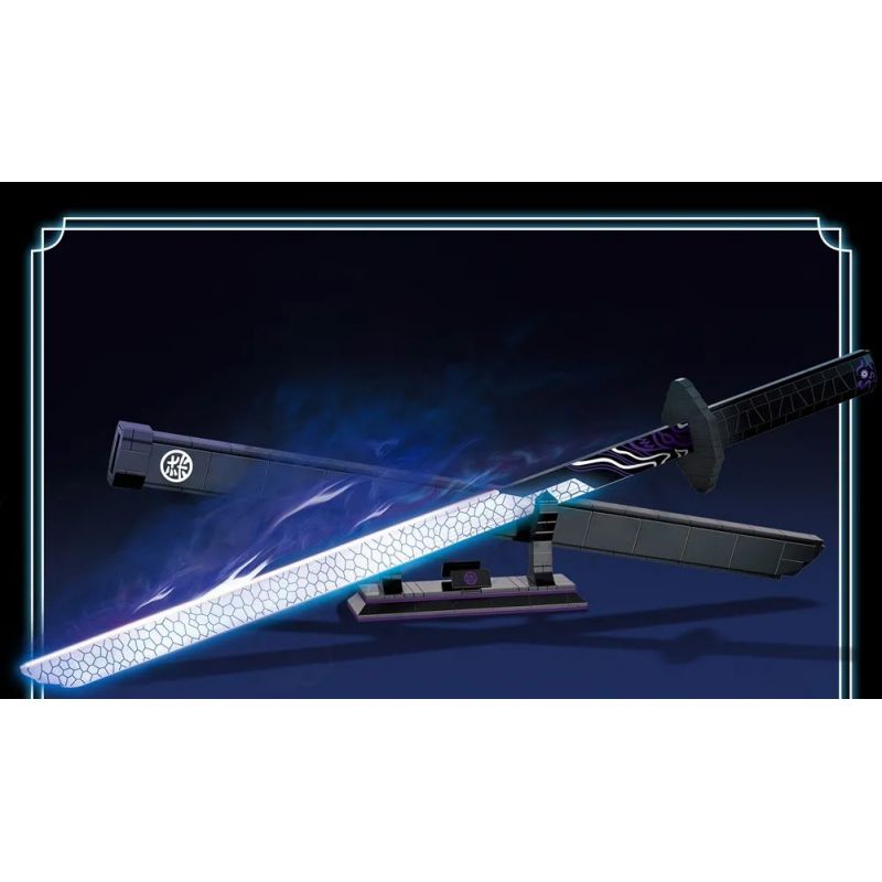 DK 1505 non  NGÀN LƯỠI KIẾM bộ đồ chơi xếp lắp ráp ghép mô hình MAGIC BLADE 853 khối