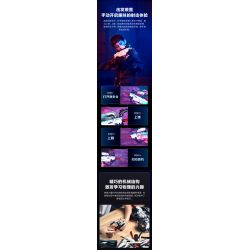 XIAOMI MITU MI ONEBOT OBJBQ63AIQI 63AIQI non  AR GUN. bộ đồ chơi xếp lắp ráp ghép mô hình Súng 1100 khối