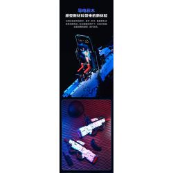 XIAOMI MITU MI ONEBOT OBJBQ63AIQI 63AIQI non  AR GUN. bộ đồ chơi xếp lắp ráp ghép mô hình Súng 1100 khối