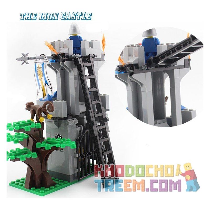 QMAN ENLIGHTEN KEEPPLEY 1019 non  TẤN CÔNG PHÁO ĐÀI TRONG RỪNG bộ đồ chơi xếp lắp ráp ghép mô hình Medieval Castle CASTLE KNIGHTS Chiến Tranh Trung Cổ 262 khối QMAN ENLIGHTEN KEEPPLEY 1019 non  TẤN CÔNG PHÁO ĐÀI TRONG RỪNG bộ đồ chơi xếp lắp ráp ghép mô hình Medieval Castle CASTLE KNIGHTS Chiến Tranh Trung Cổ 262 khối