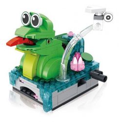 FORANGE FC8601 8601 non  6 KHUÔN MẶT DỄ THƯƠNG VẸT THỎ ẾCH ONG ỐC SÊN BƯỚM bộ đồ chơi xếp lắp ráp ghép mô hình Creator Sáng Tạo 1473 khối