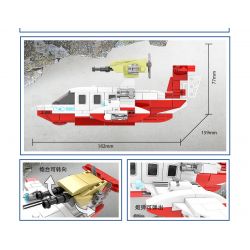 CAYI 22002 non  XIANGZHOU NO.1 WING TRONG TÀU HIỆU ???NG MẶT ĐẤT bộ đồ chơi xếp lắp ráp ghép mô hình Military Army Quân Sự Bộ Đội 239 khối