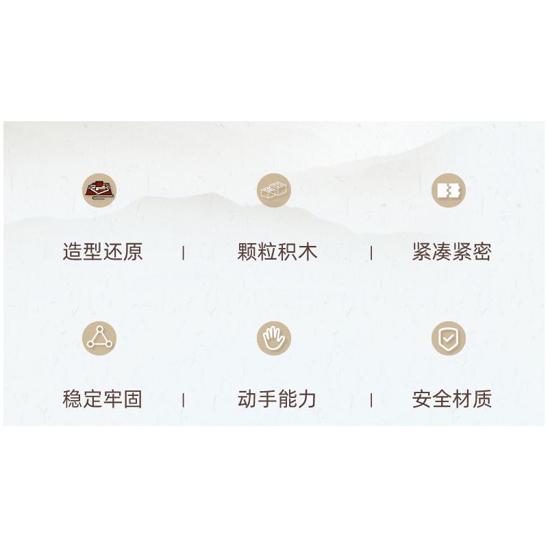 ZHEGAO LZ8230 8230 non  CUNG ĐIỆN POTALA bộ đồ chơi xếp lắp ráp ghép mô hình 4904 khối