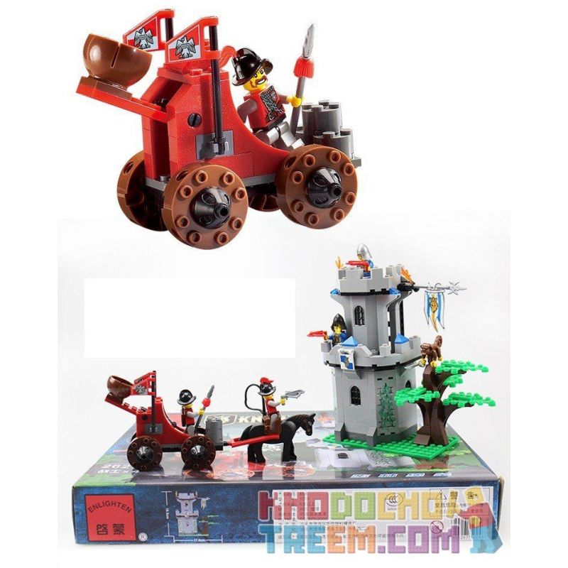 QMAN ENLIGHTEN KEEPPLEY 1019 non  TẤN CÔNG PHÁO ĐÀI TRONG RỪNG bộ đồ chơi xếp lắp ráp ghép mô hình Medieval Castle CASTLE KNIGHTS Chiến Tranh Trung Cổ 262 khối QMAN ENLIGHTEN KEEPPLEY 1019 non  TẤN CÔNG PHÁO ĐÀI TRONG RỪNG bộ đồ chơi xếp lắp ráp ghép mô hình Medieval Castle CASTLE KNIGHTS Chiến Tranh Trung Cổ 262 khối