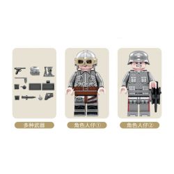 Kazi KY82053 82053 non  TIÊM KÍCH BF-109 bộ đồ chơi xếp lắp ráp ghép mô hình Military Army Quân Sự Bộ Đội 426 khối