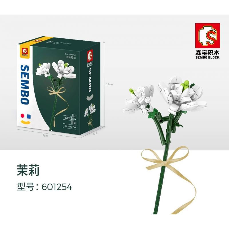 SEMBO 601254 non Lego HOA NHÀI bộ đồ chơi xếp lắp ráp ghép mô hình Flowers BLOCK FLORIST