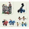 QMAN ENLIGHTEN KEEPPLEY 1021 non  TẤN CÔNG LÂU ĐÀI ĐẠI BÀNG bộ đồ chơi xếp lắp ráp ghép mô hình Medieval Castle CASTLE KNIGHTS Chiến Tranh Trung Cổ 568 khối