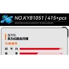 Kazi KY81051 81051 non  TRỰC THĂNG PHANTOM HỎA LỰC bộ đồ chơi xếp lắp ráp ghép mô hình FIRELINE ALERT 415 khối