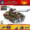 Kazi KY81050 81050 non  NGÀY TẬN THẾ XE TĂNG ARES bộ đồ chơi xếp lắp ráp ghép mô hình FIRELINE ALERT 619 khối