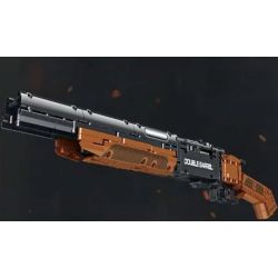 REOBRIX 77028 non  SÚNG NGẮN HAI NÒNG bộ đồ chơi xếp lắp ráp ghép mô hình Gun DOUBLE-BARRELED SHOTGUN 1006 khối