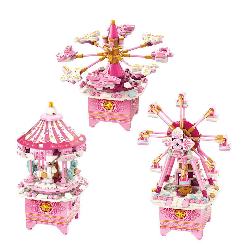 Enlighten 42107 Qman 42107 non  MƠ MỘNG bộ đồ chơi xếp lắp ráp ghép mô hình Ideas UNLIMITED IDEAS Ý Tưởng 418 khối