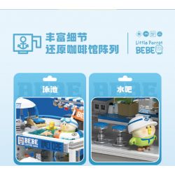 TOP TOY TC2007 2007 non  CON VẸT NHỎ BEBE PLAY MALL 2F IZAKAYA bộ đồ chơi xếp lắp ráp ghép mô hình Movie & Game Phim Và Trò Chơi