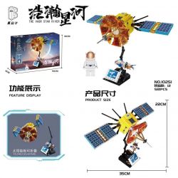 K BOX 10251 non  VỆ TINH CHUYỂN TIẾP CẦU MAGPIE bộ đồ chơi xếp lắp ráp ghép mô hình THE VAST STAR RIVER 581 khối