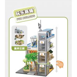 TOP TOY TC2007 2007 non  CON VẸT NHỎ BEBE PLAY MALL 2F IZAKAYA bộ đồ chơi xếp lắp ráp ghép mô hình Movie & Game Phim Và Trò Chơi